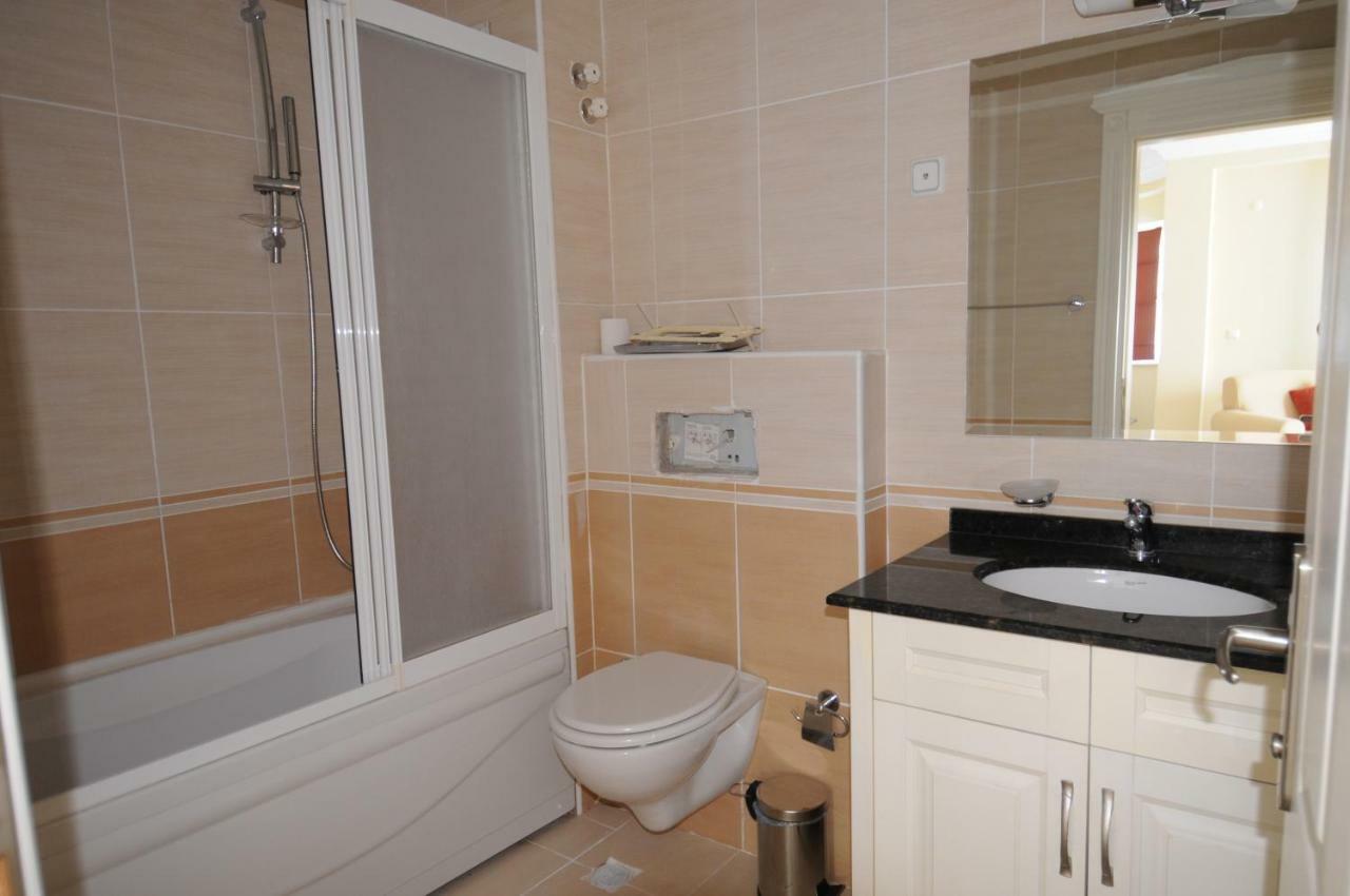 Gold City 1+1 Villa In Free Aquapark Alanya Exteriör bild