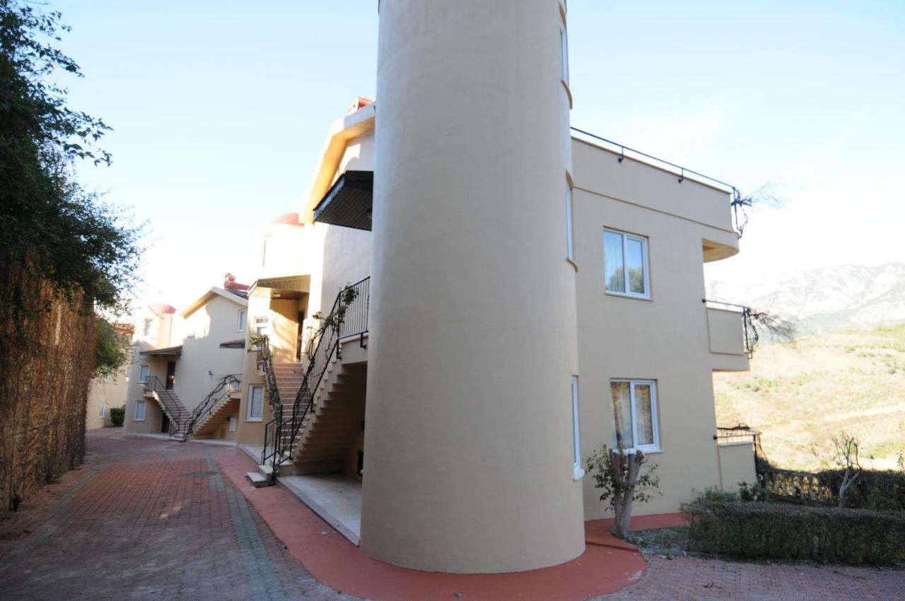 Gold City 1+1 Villa In Free Aquapark Alanya Exteriör bild